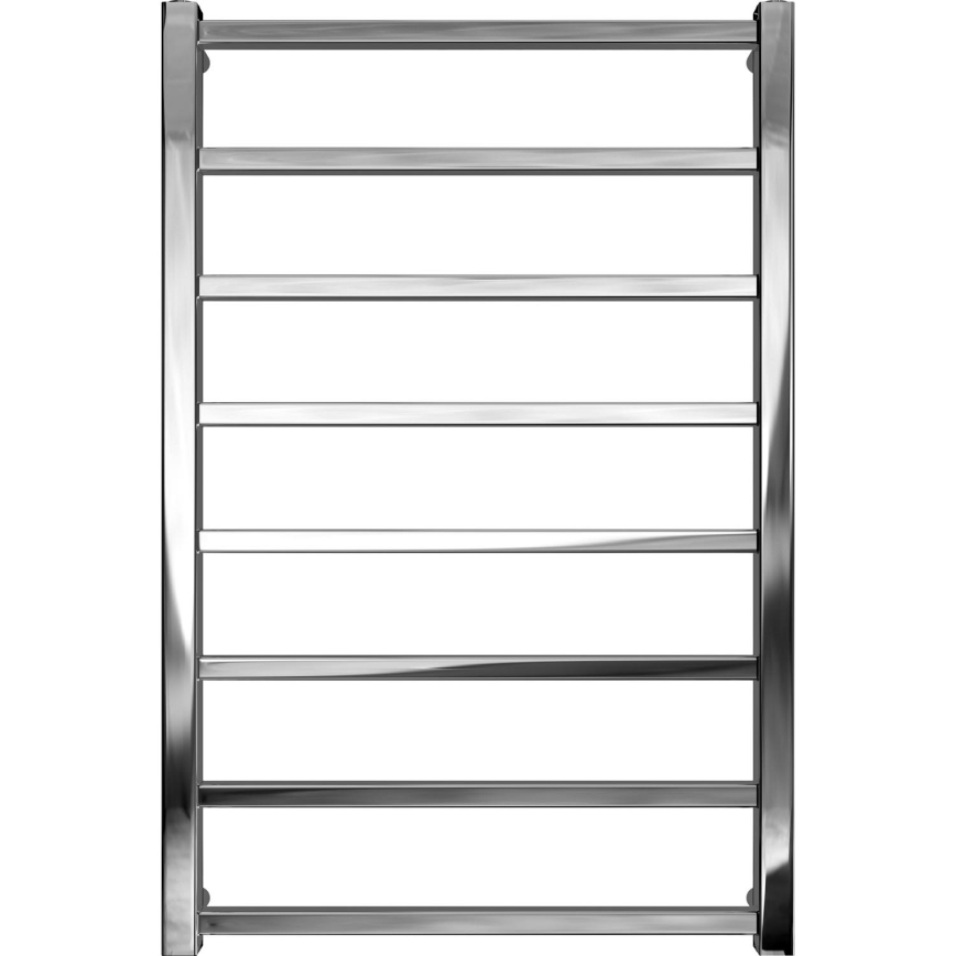 Ladder verwarmde handdoekradiator TOKIO 174W/230V 80x53 cm roestvrij/glanzend chroom