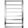 Ladder verwarmde handdoekradiator TOKIO 174W/230V 80x53 cm roestvrij/glanzend chroom
