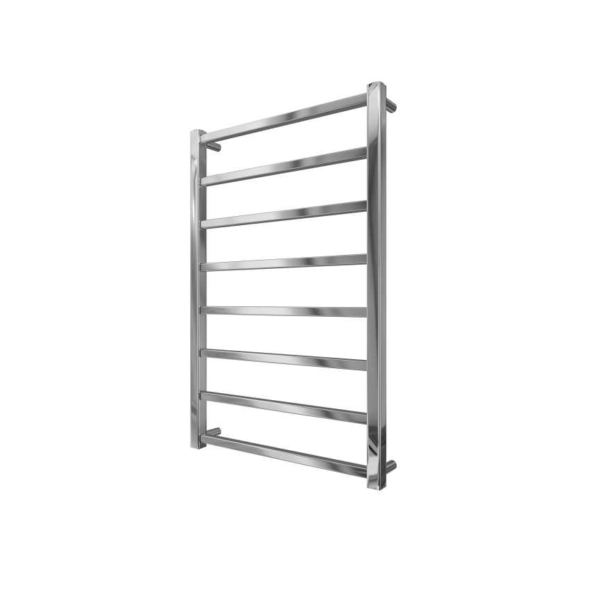 Ladder verwarmde handdoekradiator TOKIO 174W/230V 80x53 cm roestvrij/glanzend chroom