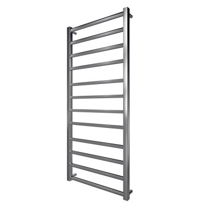 Ladder verwarmde handdoekradiator TOKIO 260W/230V 120x53 cm roestvrij/glanzend chroom