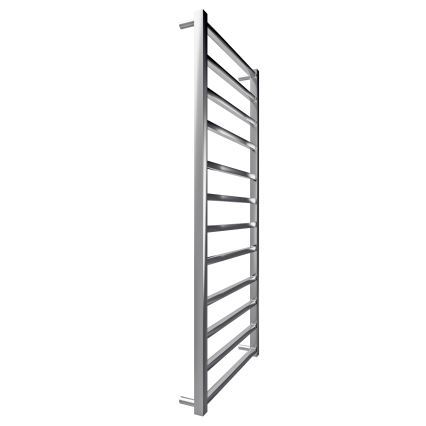 Ladder verwarmde handdoekradiator TOKIO 260W/230V 120x53 cm roestvrij/glanzend chroom
