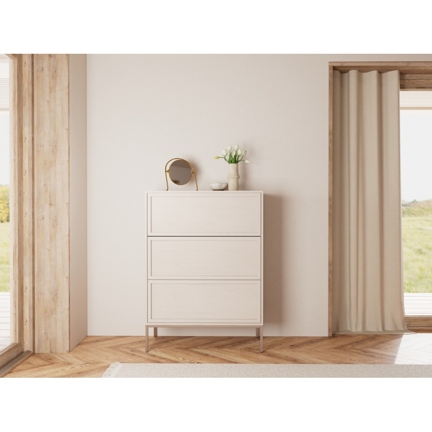 Ladekast ALIN 80x40 cm taupe