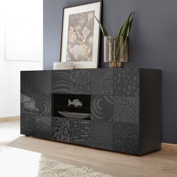 Ladekast ARIA antraciet