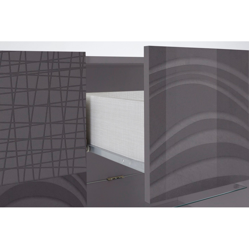 Ladekast ARIA antraciet