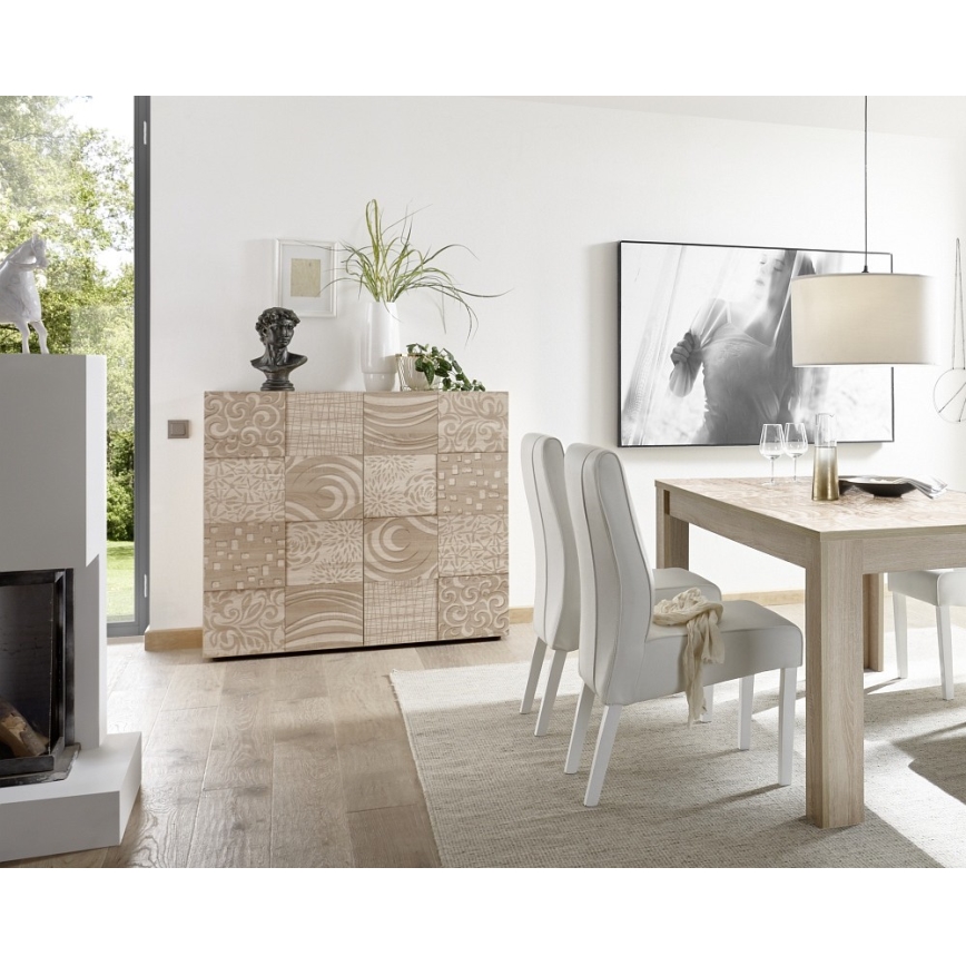 Ladekast ARIA Sonoma-eik