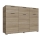 Ladekast HOPE 120x78x35 cm Sonoma eiken