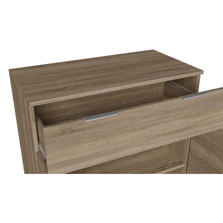 Ladekast HOPE 80x78x35 cm Sonoma eiken