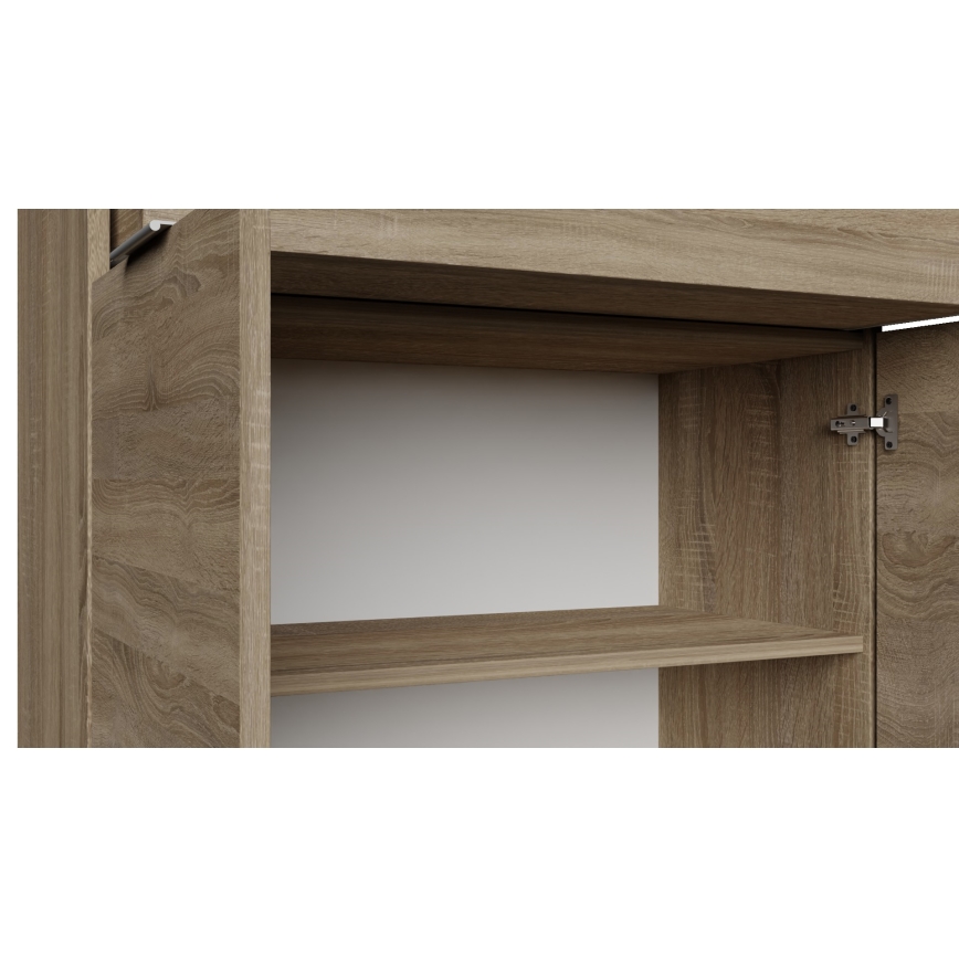 Ladekast HOPE 80x78x35 cm Sonoma eiken