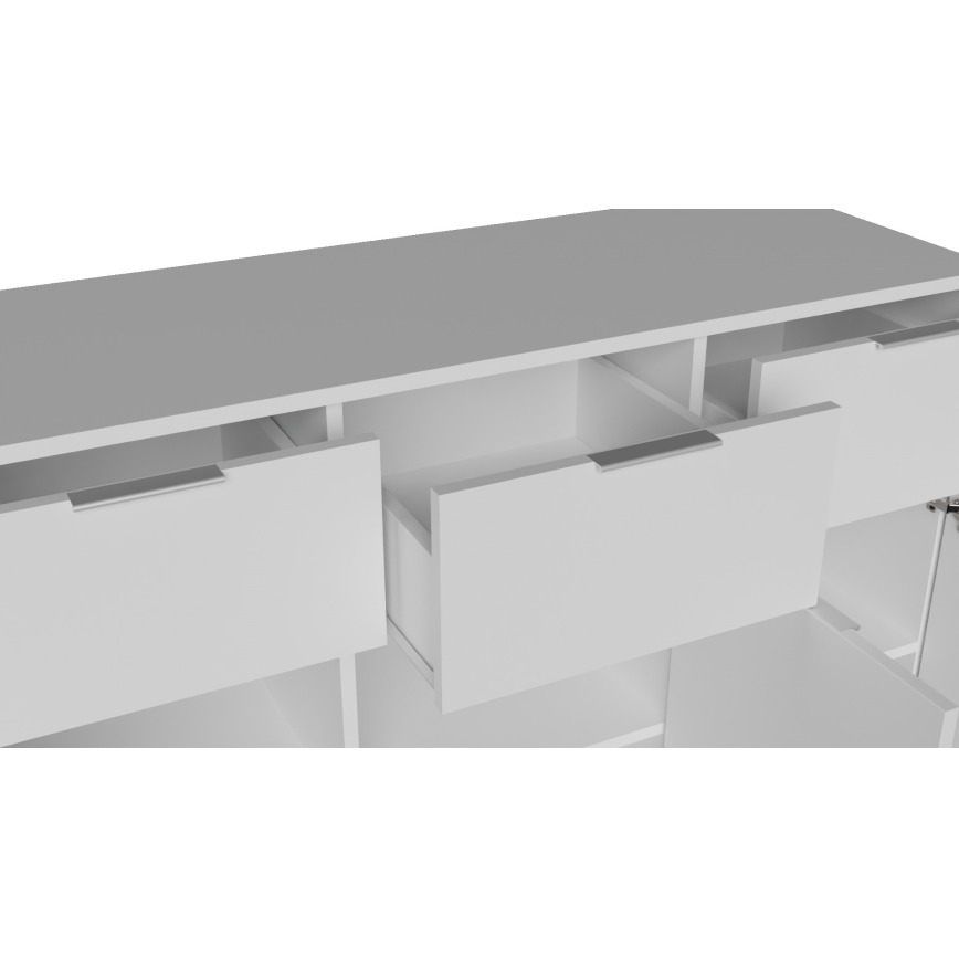 Ladekast HOPE 80x78x35 cm wit