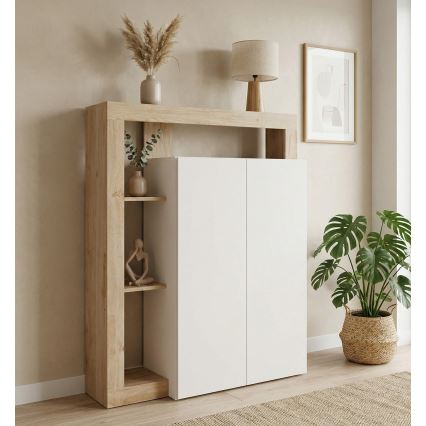 Ladekast LENOR kasjmier/bruin