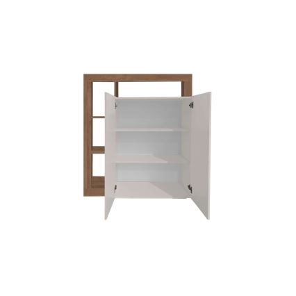 Ladekast LENOR kasjmier/eik