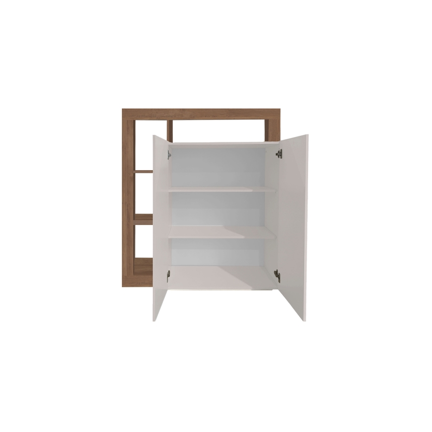 Ladekast LENOR kasjmier/eik