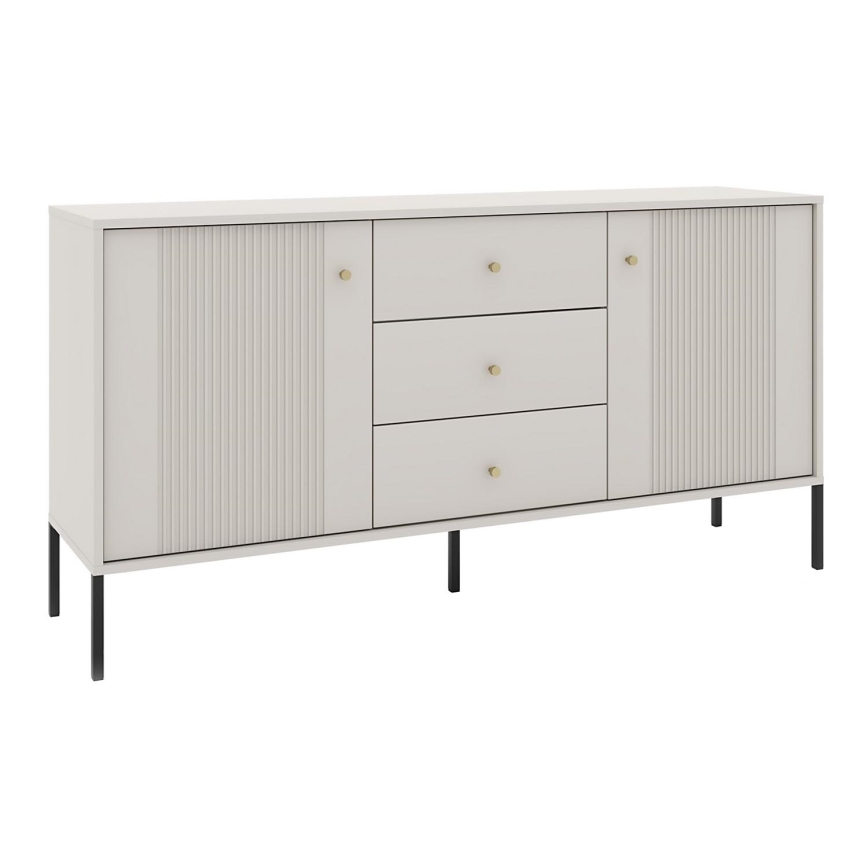 Ladekast LUE beige/zwart