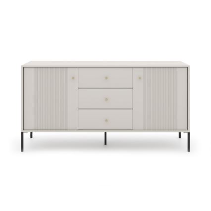 Ladekast LUE beige/zwart