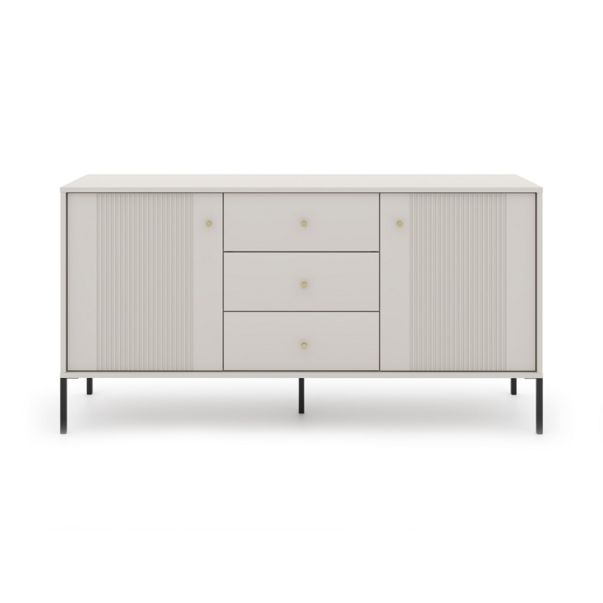 Ladekast LUE beige/zwart