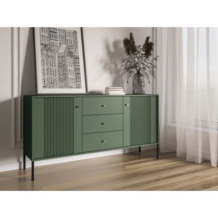 Ladekast LUE groen/zwart