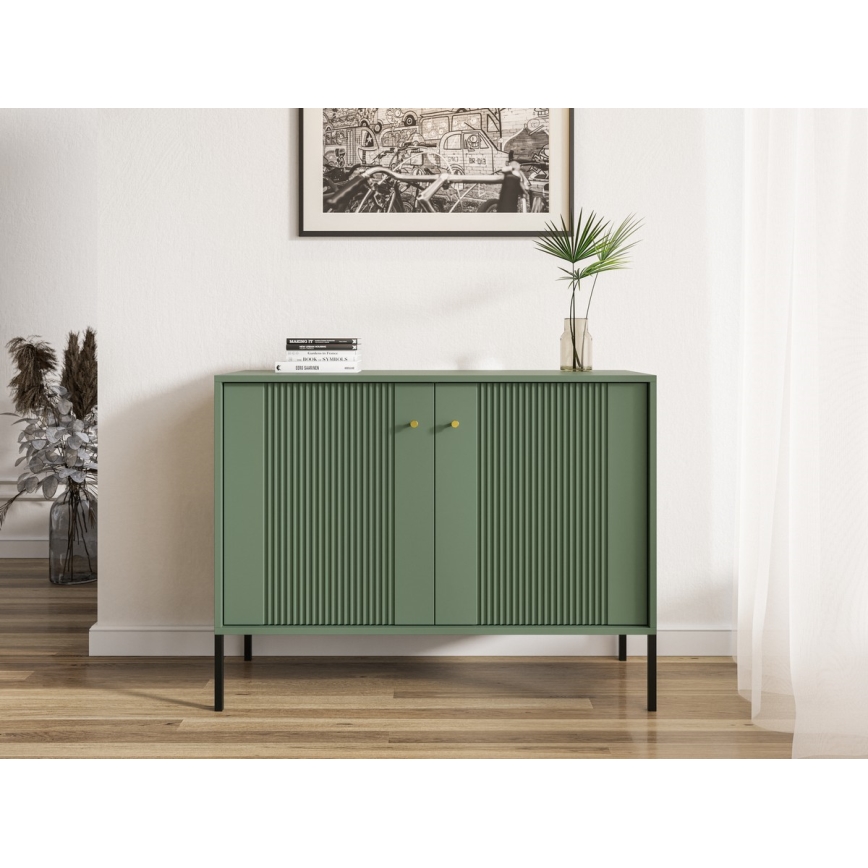 Ladekast LUE groen/zwart
