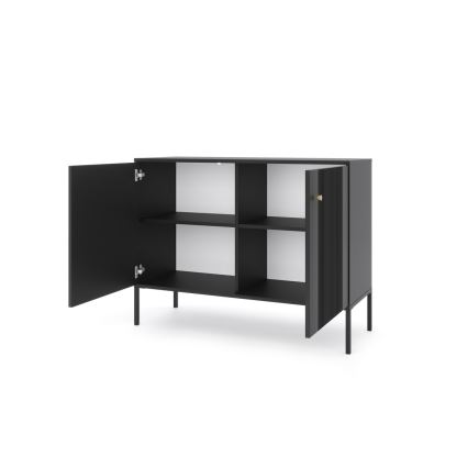 Ladekast LUE, zwart