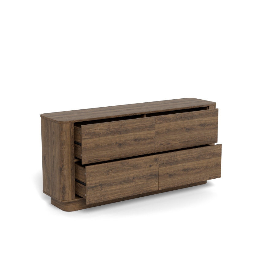 Ladekast MADERA 160x75 cm eiken
