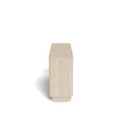 Ladekast MADERA 160x75 cm wit eiken