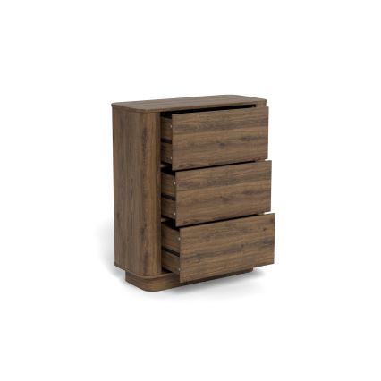 Ladekast MADERA 90 x 107 cm eiken