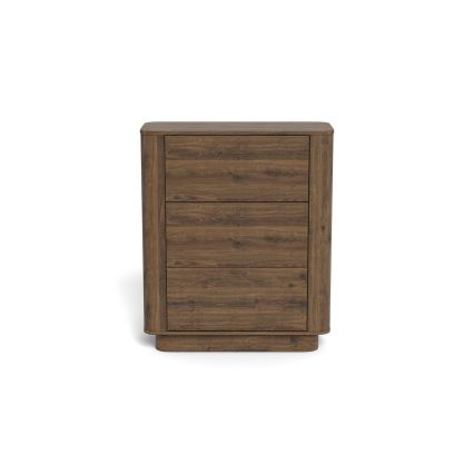 Ladekast MADERA 90 x 107 cm eiken