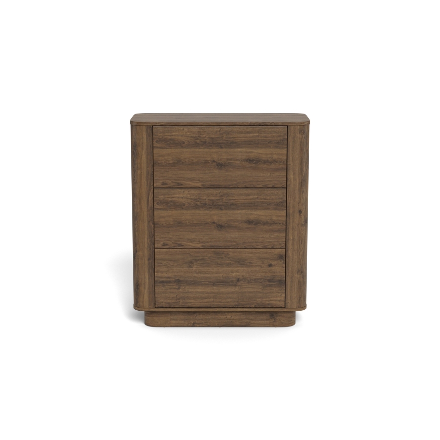 Ladekast MADERA 90 x 107 cm eiken