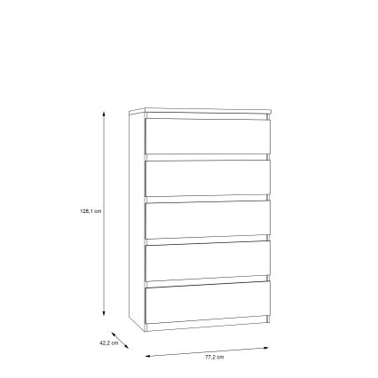 Ladekast MAO artisan eiken