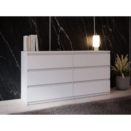 Ladekast MAO met lades, wit