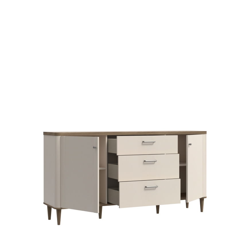 Ladekast met lades VIRO bruin/beige