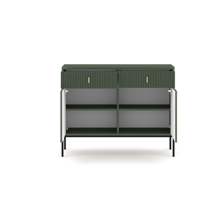 Ladekast SUE groen/zwart