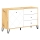 Ladekast SULA artisan eiken/wit