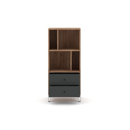 Ladekast SULA eiken craft/zwart