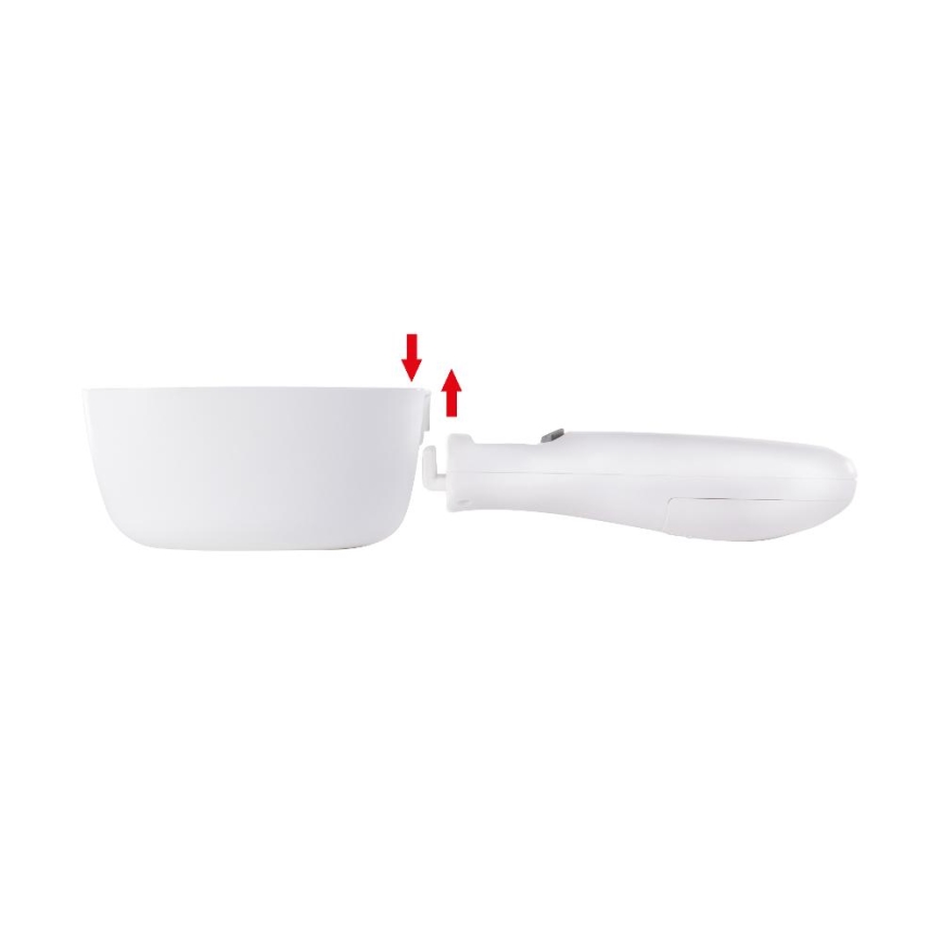 Lamart - Digitale weeglepel met LCD-display 2xAAA wit