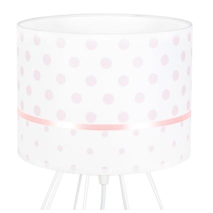 Lamp voor Kinderen PIKKI 1xE27/60W/230V roze