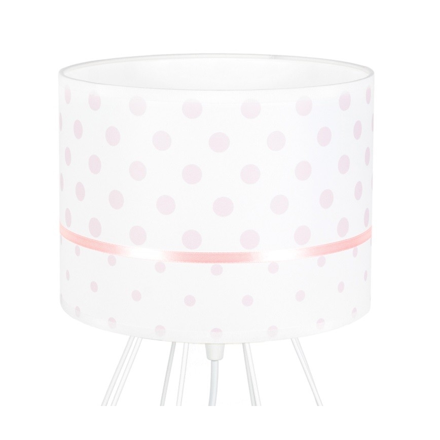 Lamp voor Kinderen PIKKI 1xE27/60W/230V roze