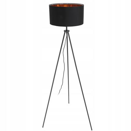 Lampadaire 1 x E27, 40 W, 230 V, noir
