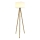Lampadaire 1xE27/40W/230V beige/blanc