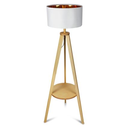 Lampadaire 1xE27/40W/230V blanc