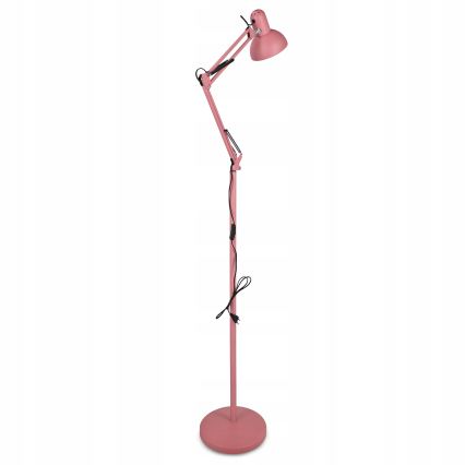 Lampadaire 1xE27/40W/230V rose