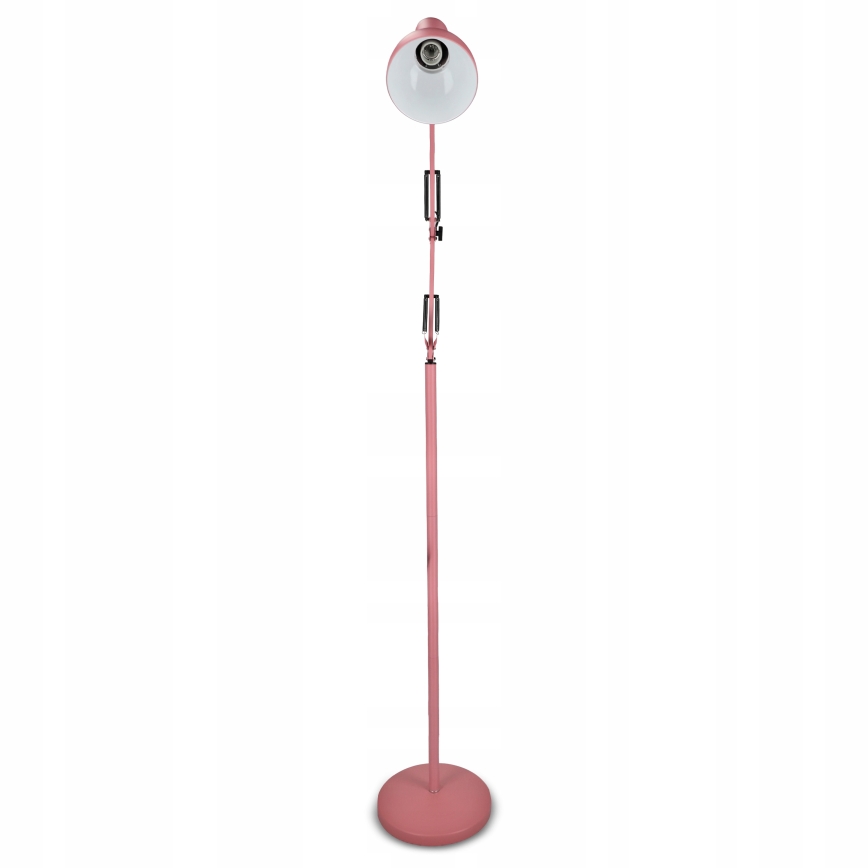 Lampadaire 1xE27/40W/230V rose