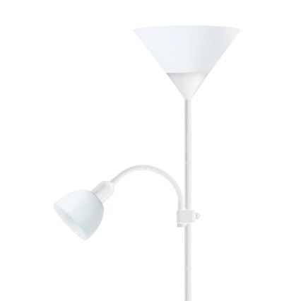 Lampadaire 1xE27/60W/230V + 1xE14/25W