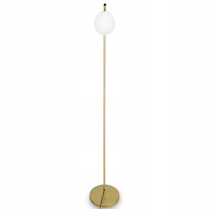 Lampadaire 1xG9/40W/230V doré/blanc