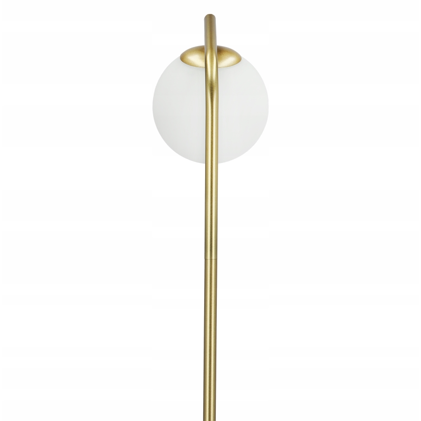 Lampadaire 1xG9/40W/230V doré/blanc