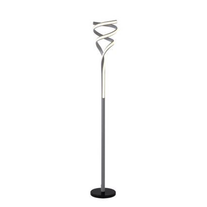 Lampadaire à intensité variable LED/50W/230V 3000-6500K gris + Télécommande