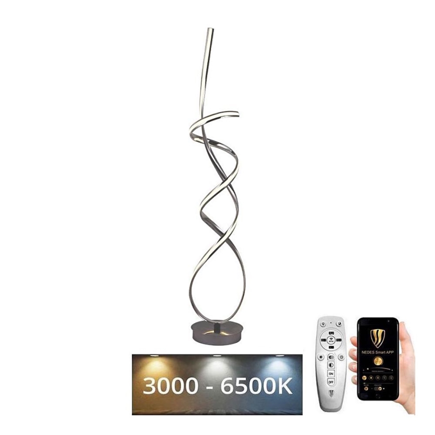 Lampadaire à intensité variable LED/80W/230V 3000-6500K + télécommande