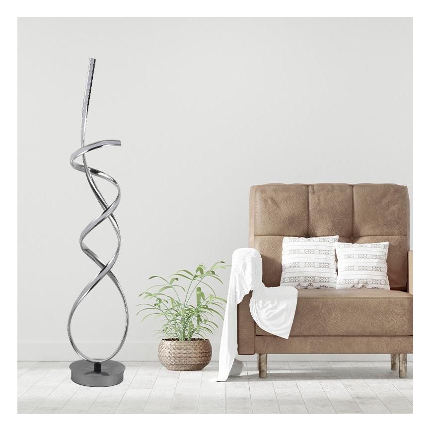 Lampadaire à intensité variable LED/80W/230V 3000-6500K + télécommande