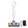 Lampadaire à intensité variable LED/90W/230V 3000-6500K + télécommande
