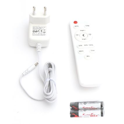 Lampadaire à intensité variable LED/9W/230V 3000-6500K blanc + télécommande
