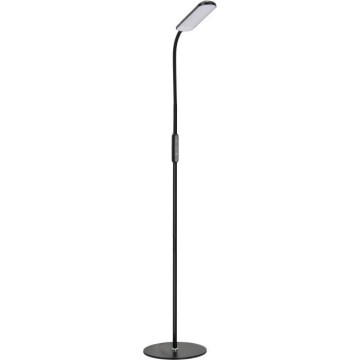 Lampadaire à intensité variable TEILO LED/10W/230V 3000/4000/6500K noir + Télécommande